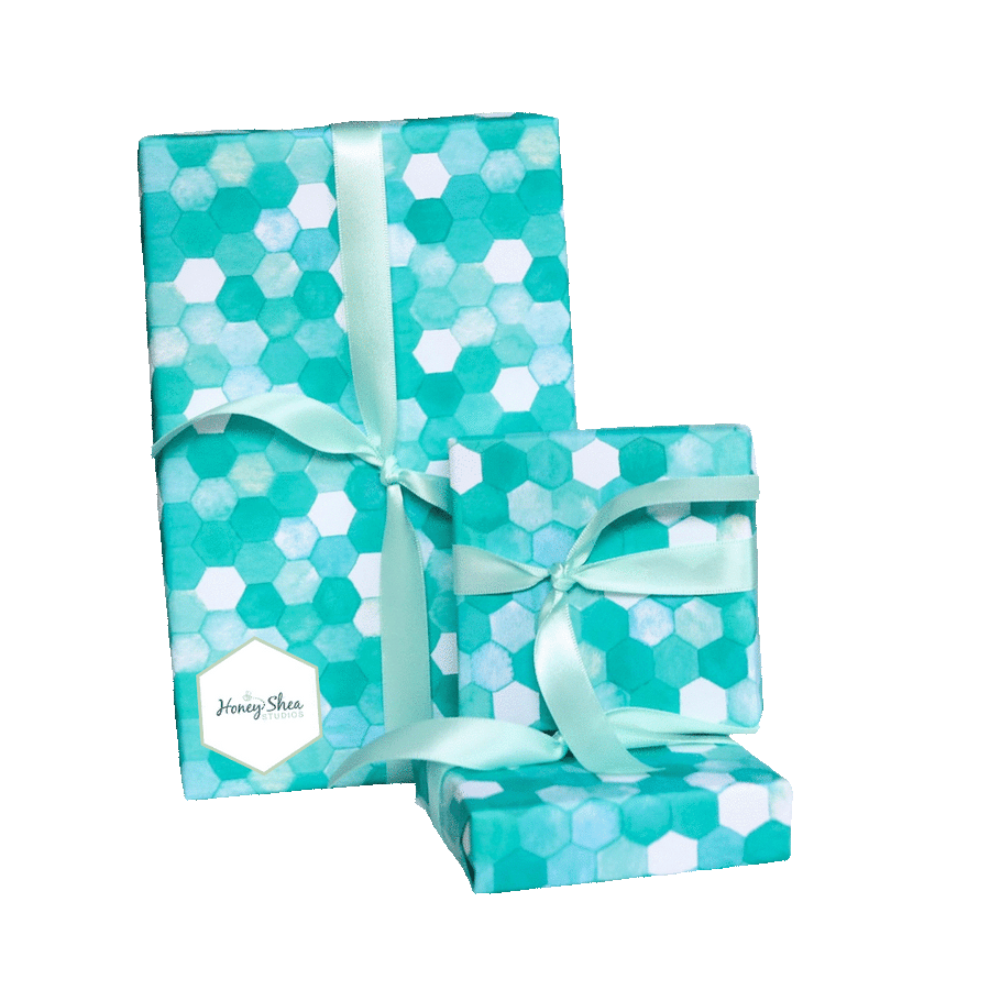 Hexagon Gift Wrap