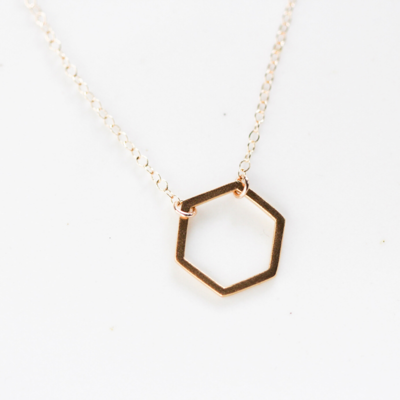 Hexagon Necklace