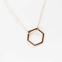 Hexagon Necklace